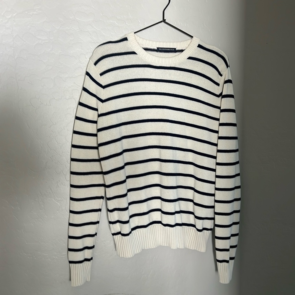Brandy Melville MARTHA COTTON THIN STRIPE SWEATER